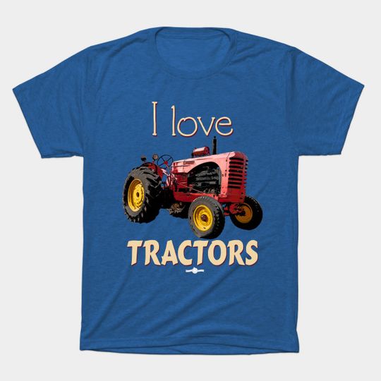 Discover Massey Harris 744D graphic - Tractor Gifts - T-Shirt