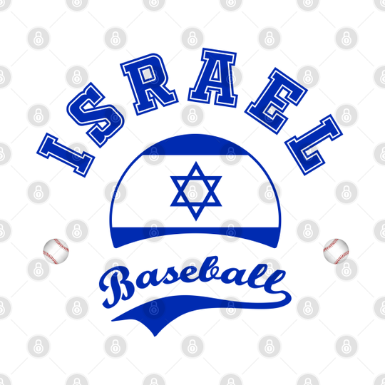 Discover Israel Baseball Team - Israel Baseball - T-Shirt