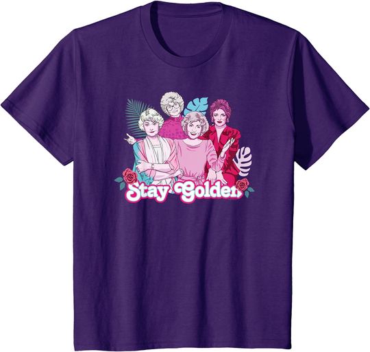 Discover The Golden Girls Stay Golden Palm T-Shirt