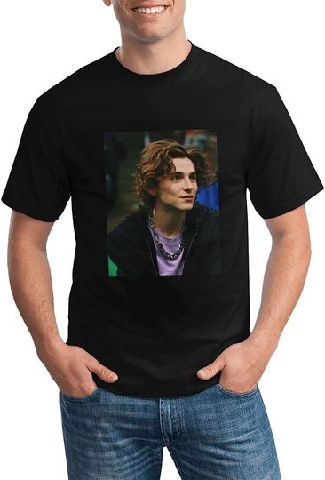 Discover Timothee Chalamet Basic Short Sleeve Shirts