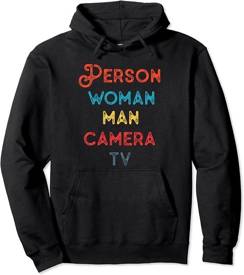 Discover Person man woman camera tv - vote smart 2020 Pullover Hoodie