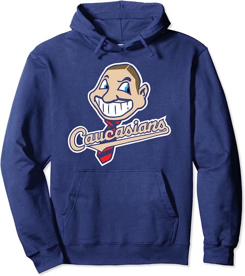 Discover Caucasian Hoodie Caucasians The Original Satire Mascot