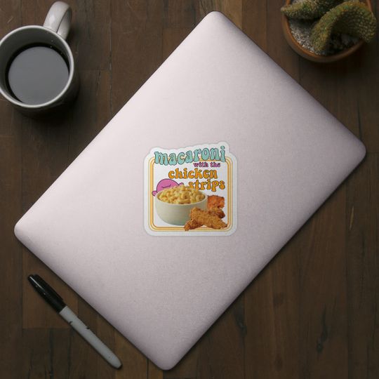 Discover Macaroni with the Chicken Strips - Uhhh - Sticker
