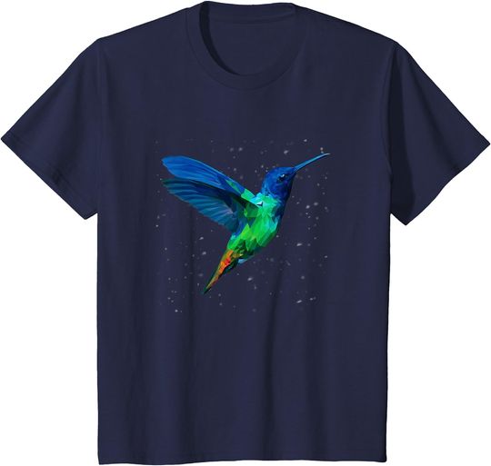 Discover Hummingbird illustration bird T-Shirt
