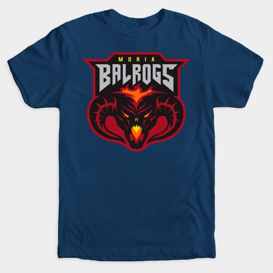 Discover Moria Balrogs Team Logo - Lord Of The Rings - T-Shirt