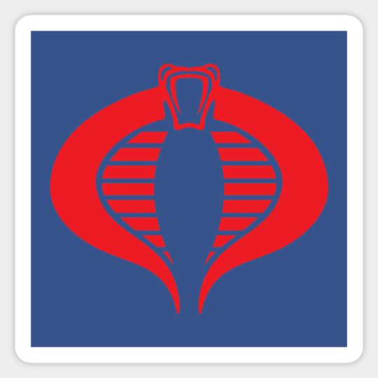 Discover Cobra Logo - Cobra - Sticker