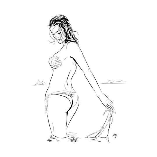 Discover Lady on the Water - Girl - T-Shirt