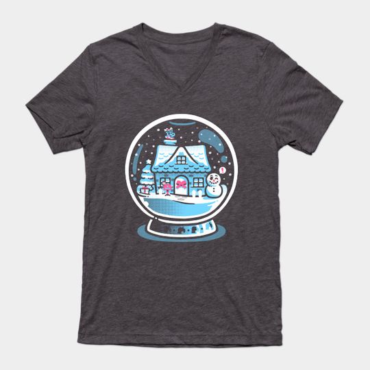Discover Snowy Day - Holiday - T-Shirt
