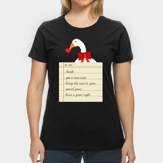 Discover Untitled Valentine Goose - Untitled Goose Game - T-Shirt