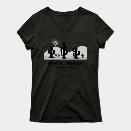 Discover Rock Ridge, Founded 1874 - Blazing Saddles - T-Shirt