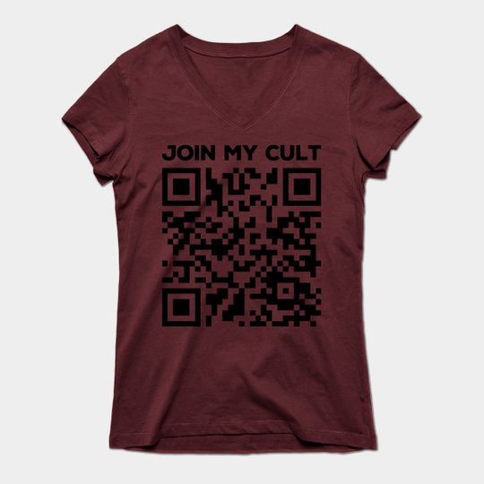 Discover Rick Roll QR Code - Join My Cult - Rick Astley - T-Shirt
