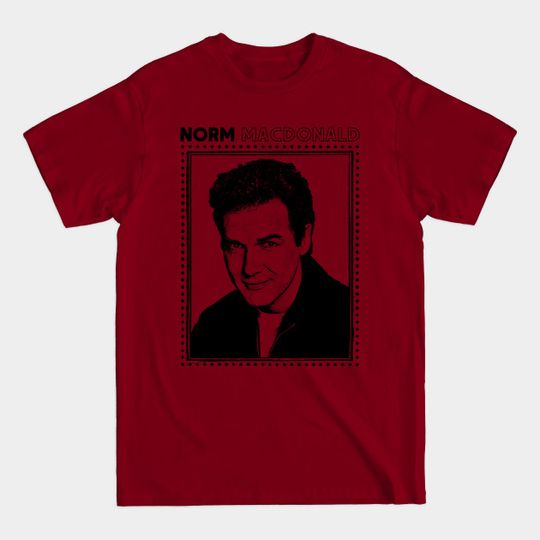 Discover Norm Macdonald /// Fan Art Tribute Design - Norm Macdonald - T-Shirt