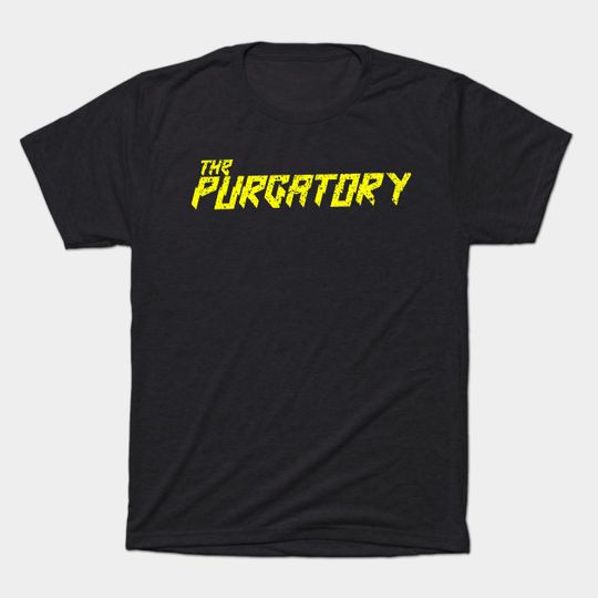 Discover purgatory parody - Logo Parody Design - T-Shirt