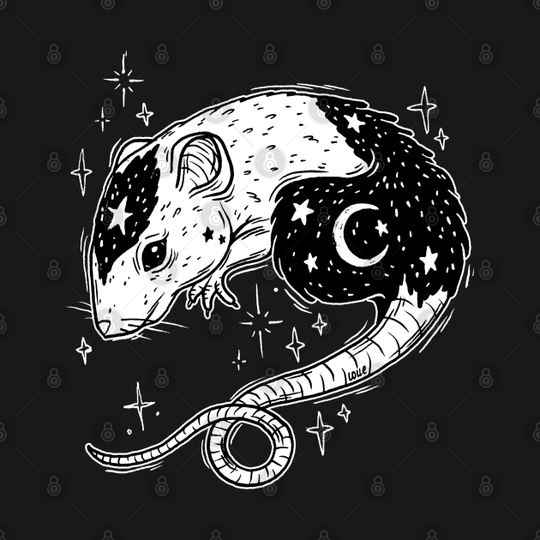 Discover the Witch's Companion - Rat - T-Shirt