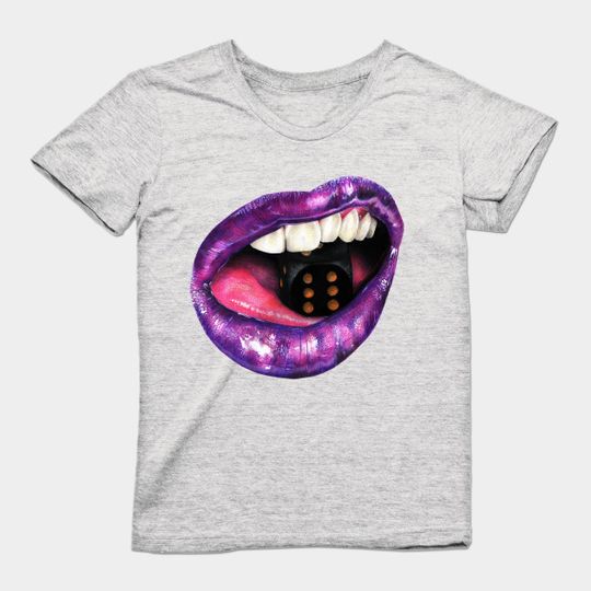 Discover Purple Roll - Dice - T-Shirt