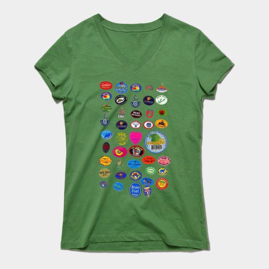 Discover Worldwide Fruit Labels - Fruit - T-Shirt