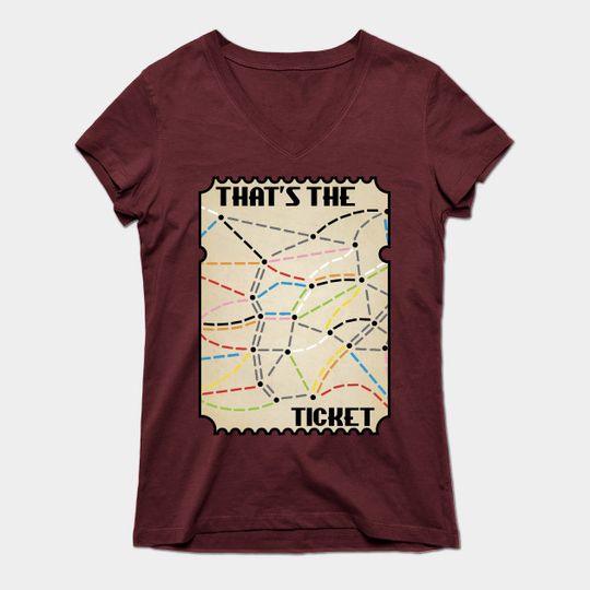 Discover That's the Ticket - Board Games - T-Shirt