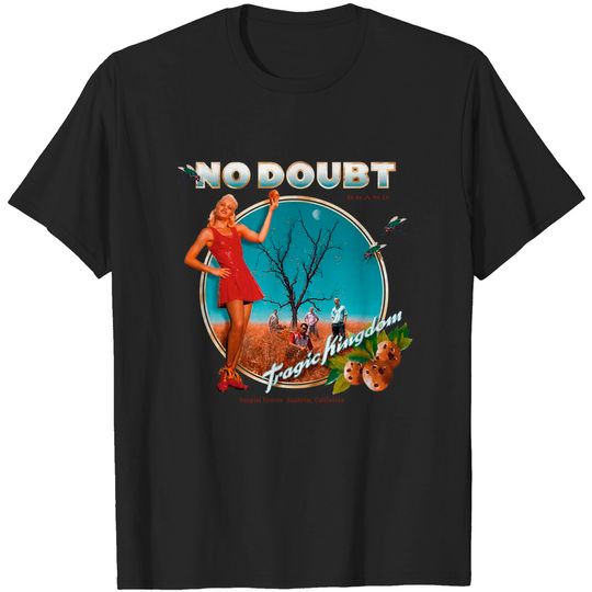 Discover Camiseta NO DOUBT Tragic Kingdom American Rock Band