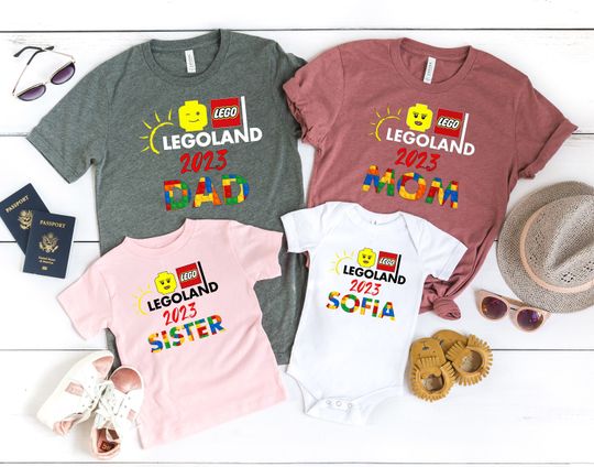 Discover Legoland Shirt, Building Blocks Family, Legoland Trip Shirt, Legoland Vacation Shirt, Legoland Family Shirt
