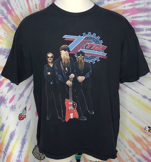 Discover Camiseta ZZ Vintage Band Hollywood