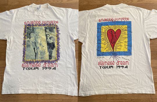 Discover Camiseta Smashing Pumpkins Siamese Dream Tour 1994