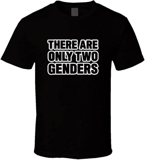 Discover There are Only Two Genders Tee Male and Female T-Shirt Father's Mother's Day Men