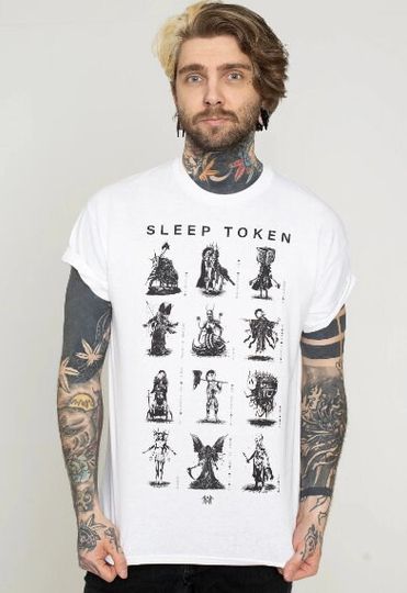 Discover Sleep Token Chart Shirt, Sleep Token Tour Merch