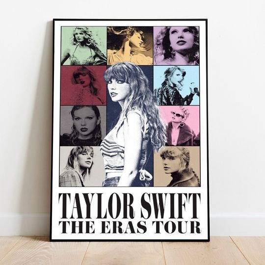 Discover Taylor The Eras Tour Poster 2023, Eras Tour Concert Poster