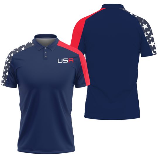Discover USA Olympic Polo Shirt