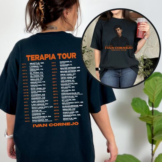 Discover Ivan Cornejo Terapia 2023 Tour Shirt, Ivan Cornejo Fan Shirt, Ivan Cornejo Concert