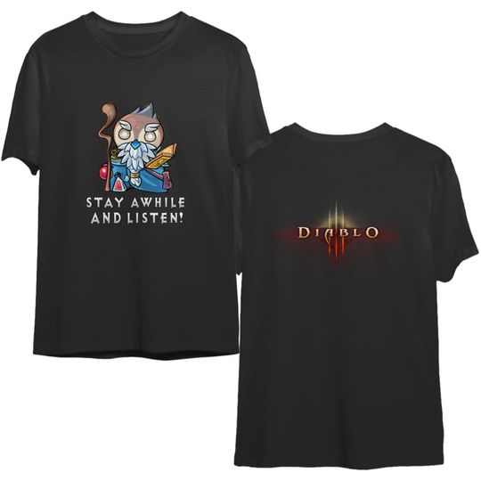Discover Chibi Deckard Cain - Diablo - T-Shirt