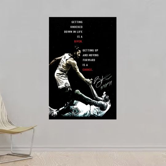 Discover Derrick Fell Derrick Rose Poster
