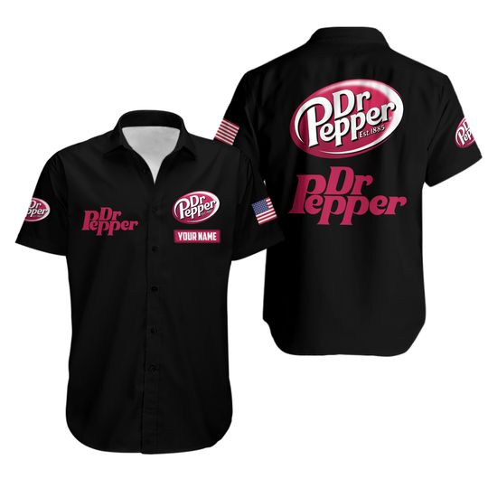 Discover Dr Pepper Hawaiian Shirt
