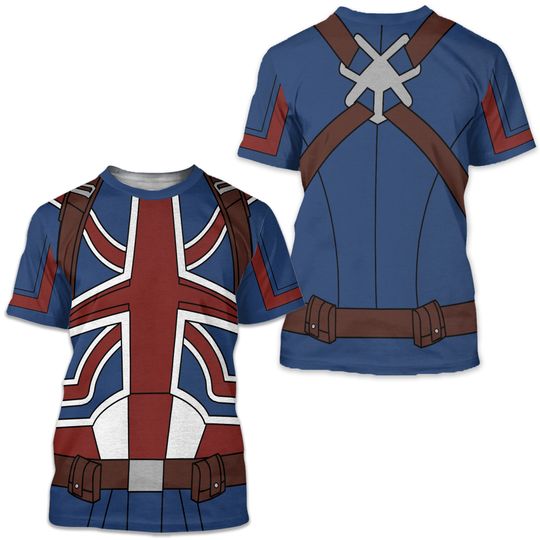 Discover Captain Carter, What If Series 3D tshirt