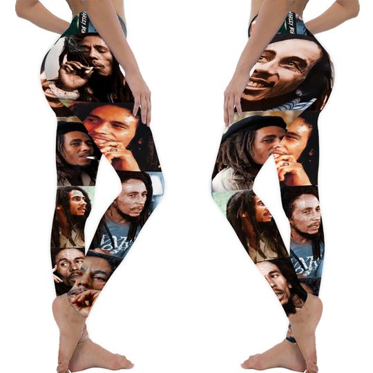 Discover Bob Marley Yoga Leggings