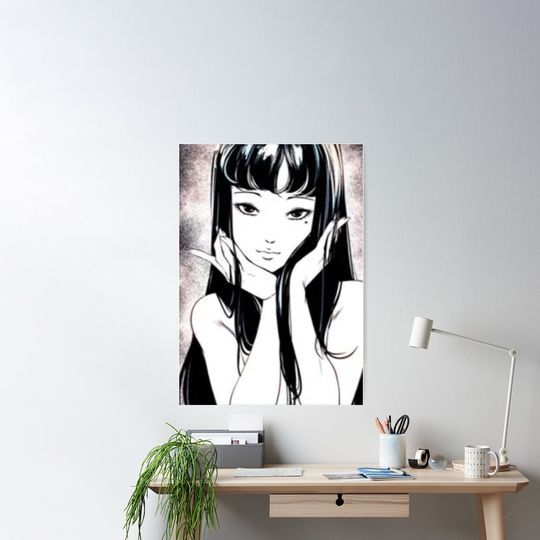 Discover Tomie JunIto Style Horreur Esthétique Poster