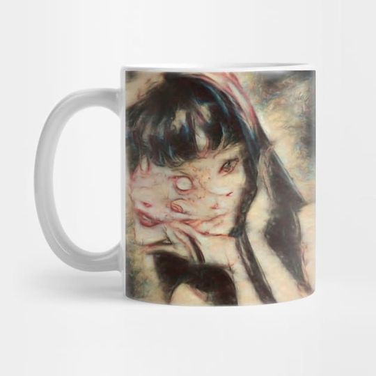Discover Tomie: Another Face Ito Junji Unveiled Portraits Of The Manga Maestro Mug