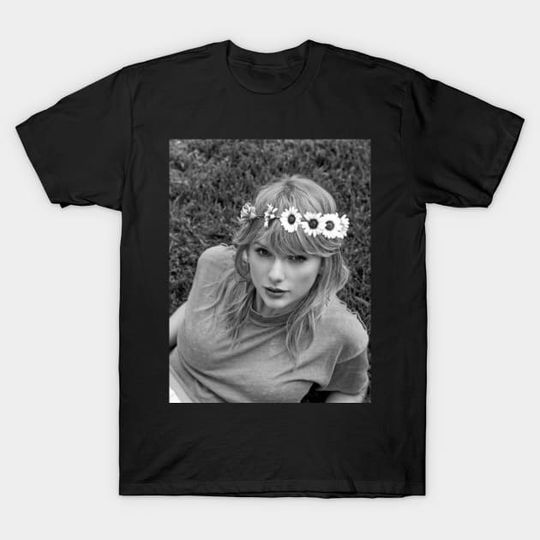 Discover Taylor Portrait Noir Et Blanc Taylor - T-Shirt