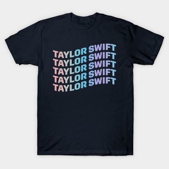 Discover Taylor Retro Rainbow - Taylor T-Shirt
