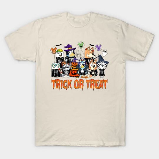 Discover BlueyDad Trick Or Treat Halloween - BlueyDad Halloween T-Shirt