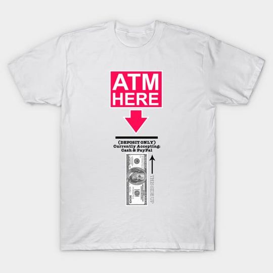 Discover Funny ATM Halloween Costume T-Shirt