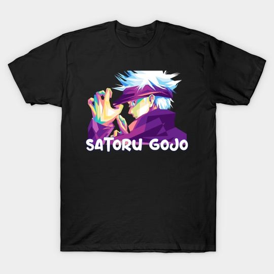 Discover Pop Art Gojo Satoru - Jujutsu Satoru - Jujutsu Satoru - T-Shirt