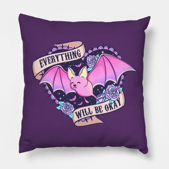 Discover Womens Halloween Everything Will Be Ok - Womens Halloween - Coussin