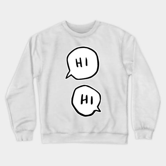 Discover Heartstopper HI Speech Bubbles - Heartstopper Sweatshirt