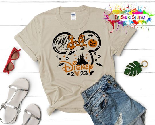 Discover Disney Halloween Crew Vacances 2023 T-Shirt