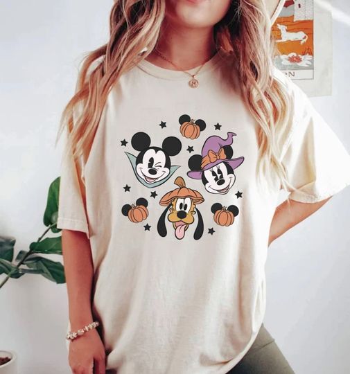 Discover Chemise Spooky Mouse Et Ses Amis Comfort Colors T-Shirt