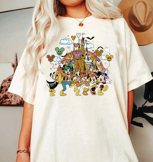 Discover Vintage Disney Halloween T-Shirt