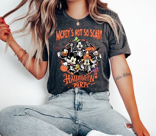 Discover Mickey's Not So Scary Halloween Party 2023 T-Shirt
