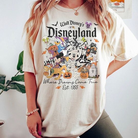Discover Chemise d'Halloween Disneyland T-Shirt