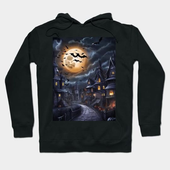 Discover Halloween Town Horror Nights Party - Halloween - Sweat À Capuche